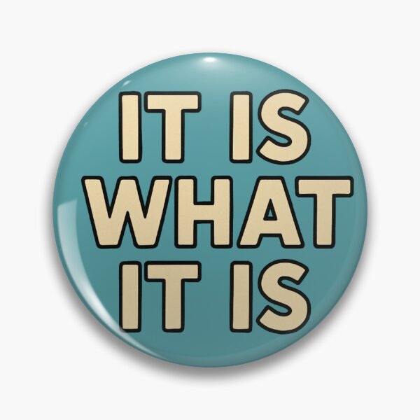 Item preview, It Is What It Is Sad Meme Cartoon designed and sold by memememescat.