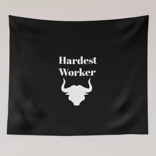 Item preview, Hardest worker motivational design designed and sold by Naquo.