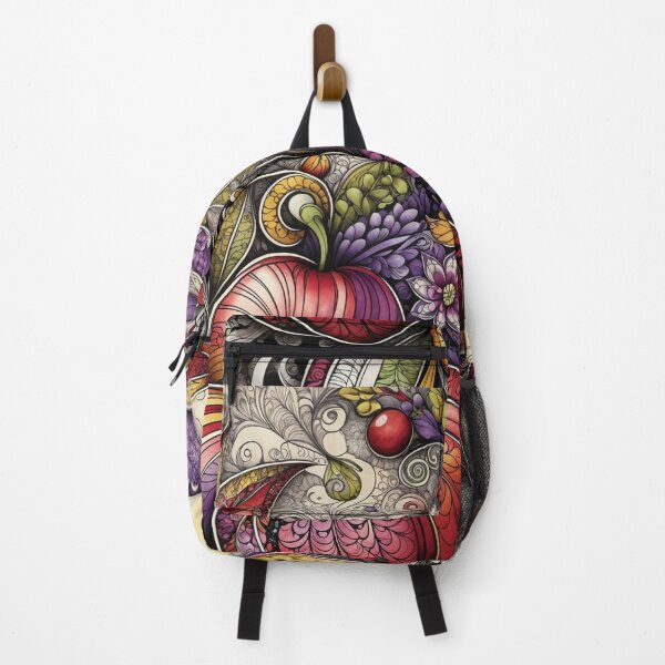 Item preview, whimsical florals designed and sold by Beyond The Canvas.