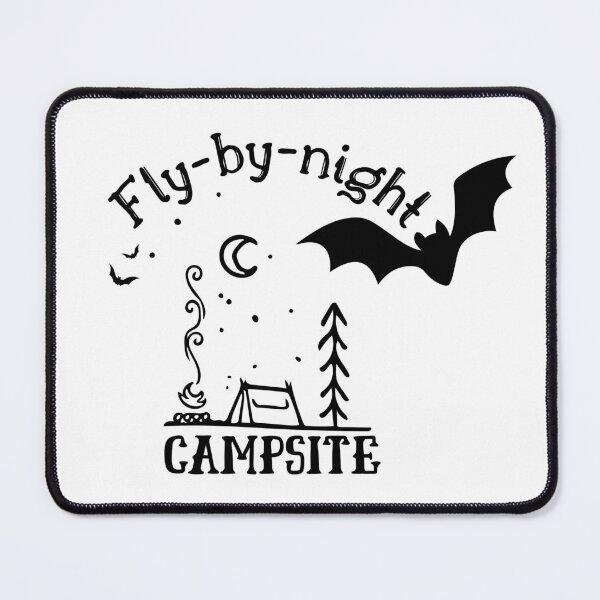 Item preview, Fly-By-Night Campsite Bats designed and sold by SunandShade.