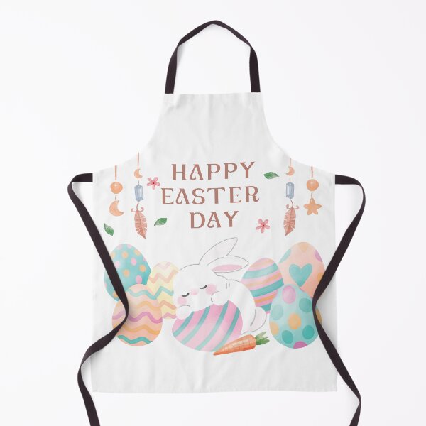 Item preview, Happy easter day cute bunny sleeping in the middle of eggs designed and sold by Ink_It.