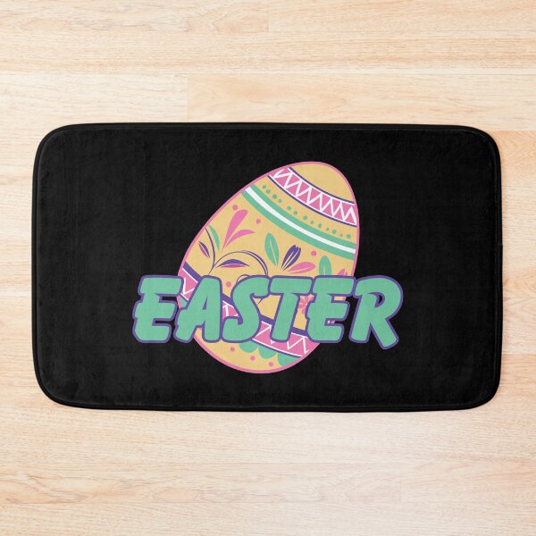 Item preview,  HAPPY EASTER EGGS - EASTER TEXT - COLORFUL EGGS  designed and sold by Gihan-Design.