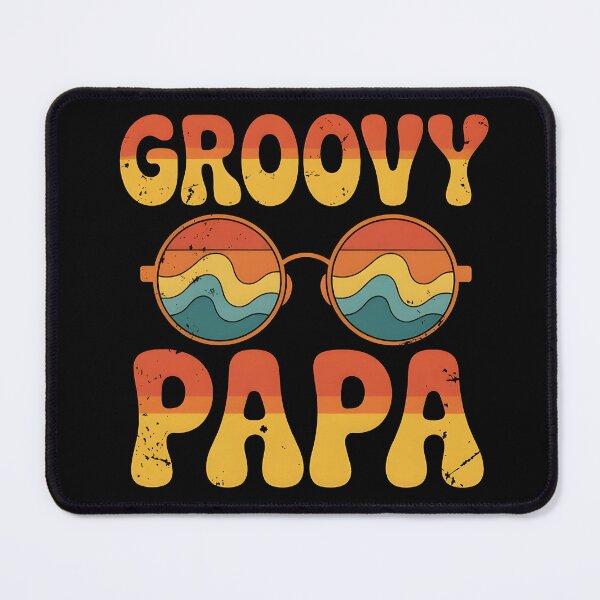 Item preview, Retro Groovy Papa Vibes designed and sold by Hooodify.
