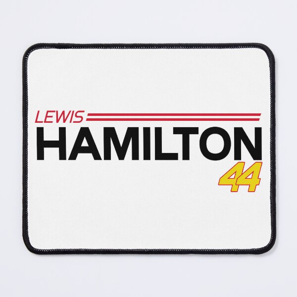 Item preview, Lewis Hamilton Bold Black 44 Art - F1 Driver Graphic | Racing Name & Number designed and sold by Studio F1Grid.