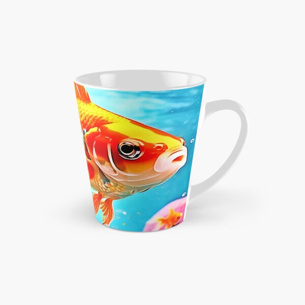 Item preview, Orange White Goldfish designed and sold by Health And Fitness Posts e-Store.