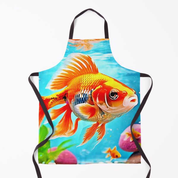 Item preview, Orange White Goldfish designed and sold by Health And Fitness Posts e-Store.