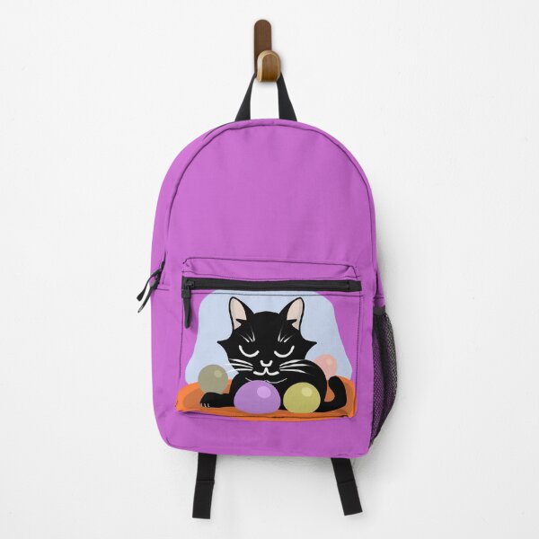 Item preview, Sleepy Kitty Playground: Dreaming Among the Colorful Balls designed and sold by Clara Fruggeri.