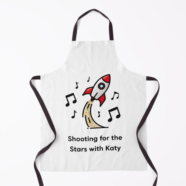 Item preview, Shooting for the Stars with Katy T-Shirt - Rocket and Music Notes Tee designed and sold by AnnDesignStudio.