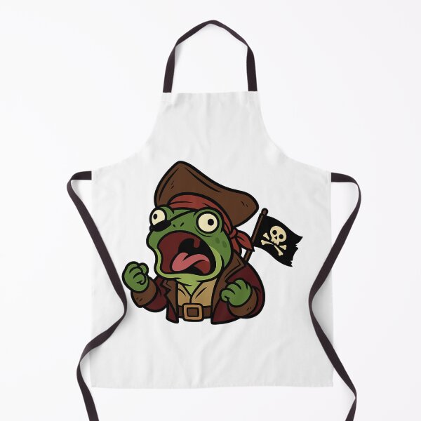 Item preview, Pirate Froggy Screams Ahoy! designed and sold by ALITOPRINCE.