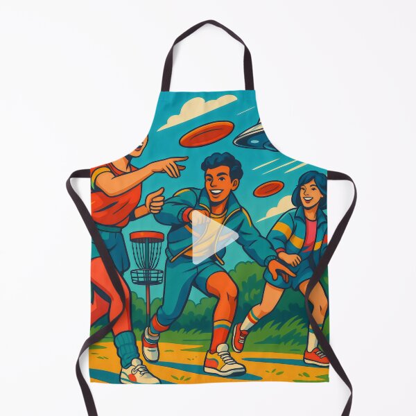 Item preview, Alien Disc Golf Squad – 80s Edition designed and sold by ShineEyePirate.