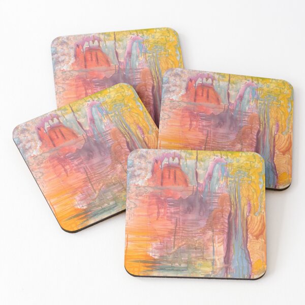 Item preview, Colorful Abstract Nature Scene designed and sold by mari-the-mari.