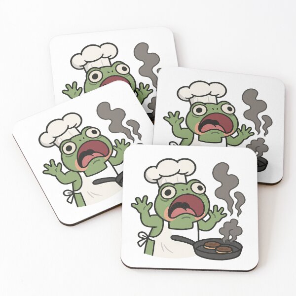 Item preview, Chef Froggy Burned the Pancakes designed and sold by ALITOPRINCE.
