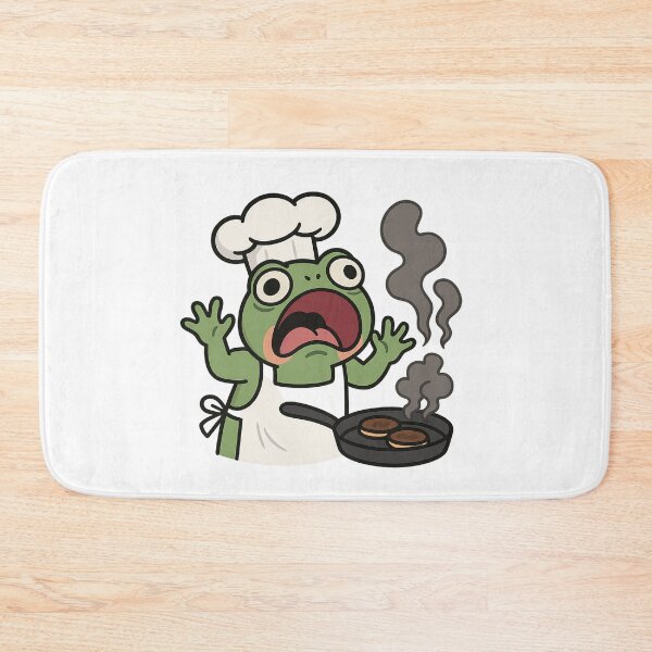 Item preview, Chef Froggy Burned the Pancakes designed and sold by ALITOPRINCE.
