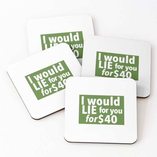 Item preview, I Would Lie For You FOr $40 Print Novelty: humor design designed and sold by PSST-Design.