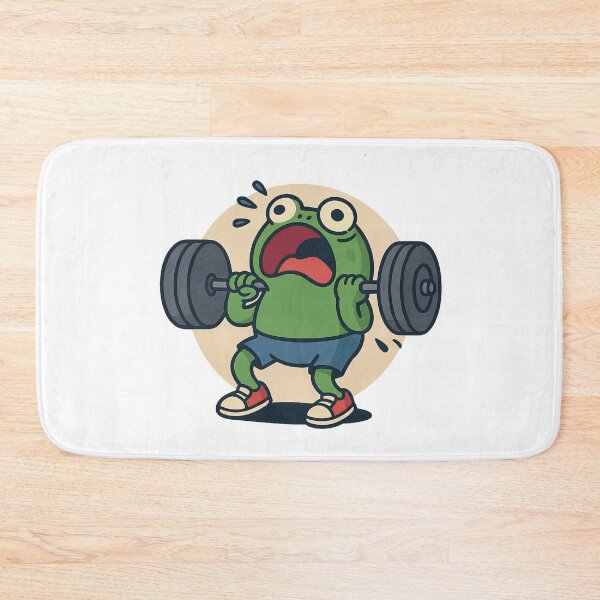 Item preview, Froggy in the Gym Be Like… designed and sold by ALITOPRINCE.