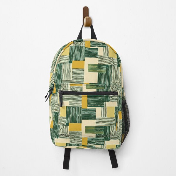Item preview, Geometric line pattern in green designed and sold by Ninjolo.