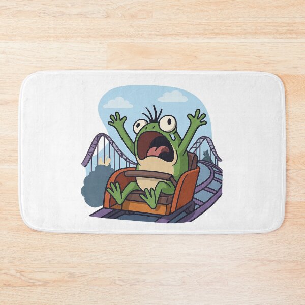 Item preview, Froggy on Rollercoaster Regret designed and sold by ALITOPRINCE.