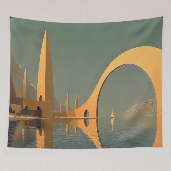 Item preview, Golden Meridian: An Arcadian Reflection designed and sold by bloorose.