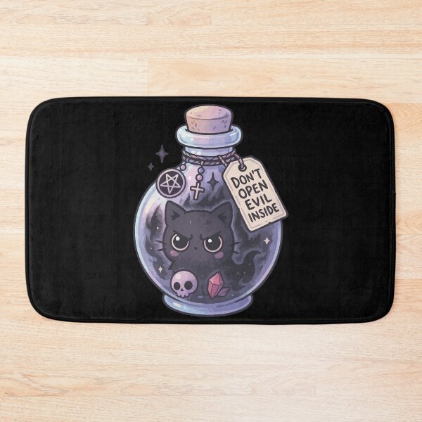 Item preview, Kawaii Pure Evil Cat Inside Pastel Goth designed and sold by TomFrontierArt.