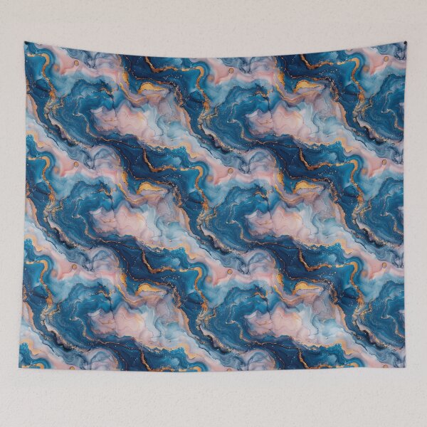 Item preview, Celestial Swirls of Azure and Rose designed and sold by NTGUILTY.