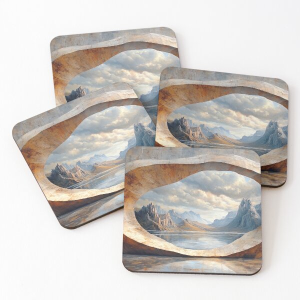 Item preview, Framed Serenity: A Stone Portal Vista designed and sold by bloorose.