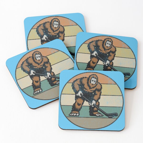 Item preview, Bigfoot Hockey Retro Vintage 70s Sasquatch Hockey Lovers designed and sold by chrisrivait.