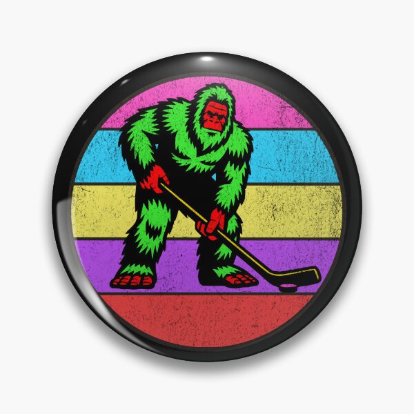 Item preview, Bigfoot Hockey Retro Vintage 80s Sasquatch Hockey Lovers designed and sold by chrisrivait.