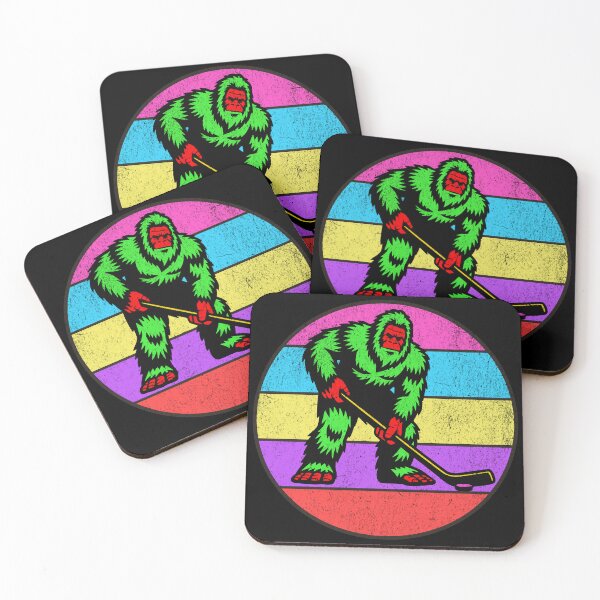 Item preview, Bigfoot Hockey Retro Vintage 80s Sasquatch Hockey Lovers designed and sold by chrisrivait.