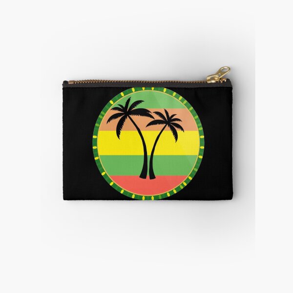 Item preview, Reggae Rasta Palm Tree Design - Tropical Art for Apparel and Accessories designed and sold by ZENTIO.