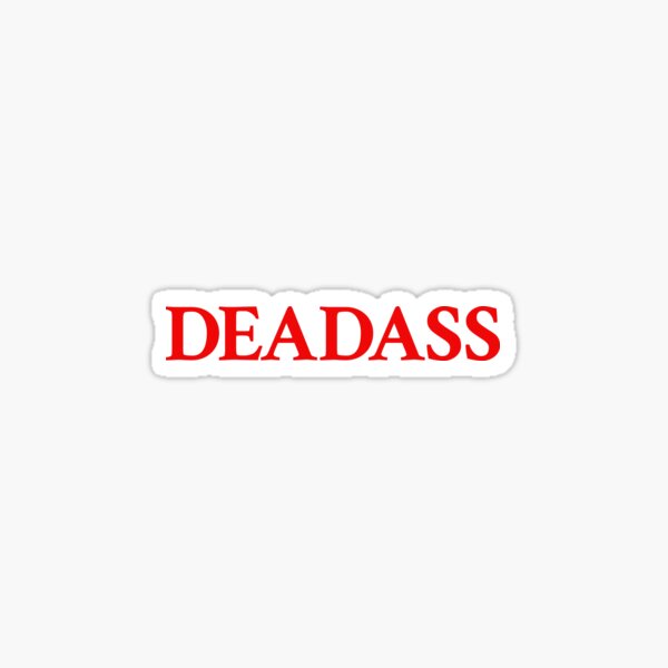 Item preview, Deadass in Cherry Red designed and sold by luv-fi.