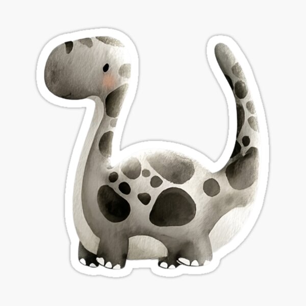 Item preview, Baby Dinosaur Watercolor – Cute Nursery Art designed and sold by Dusk&Dream.
