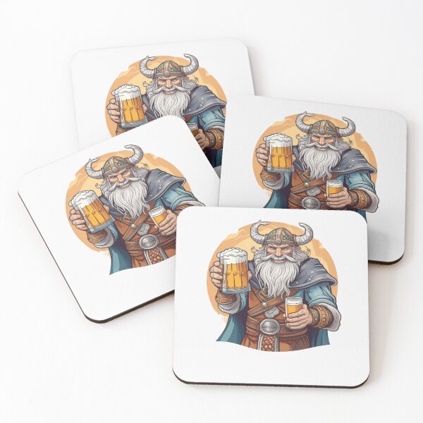 Item preview, Beer Viking – Fun Cartoon Illustration for Beer Lovers designed and sold by Radenko92.