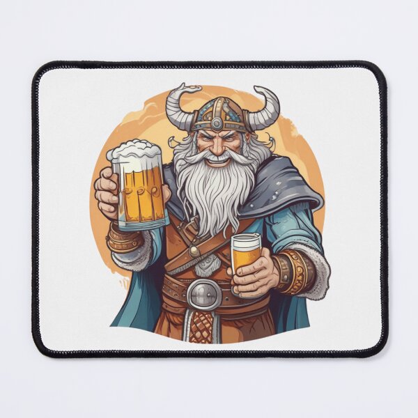 Item preview, Beer Viking – Fun Cartoon Illustration for Beer Lovers designed and sold by Radenko92.