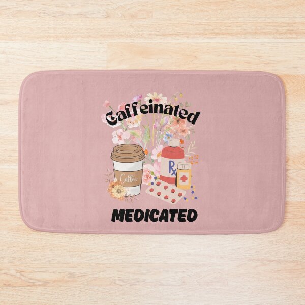 Item preview, Caffeinated and medicated designed and sold by Fateh-Kro ⭐⭐⭐⭐⭐.