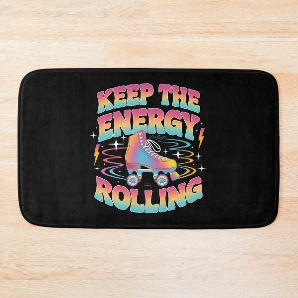 Item preview, Keep the Energy Rolling Retro Tee designed and sold by Hooodify.