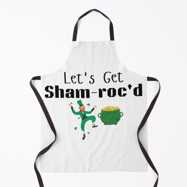 Item preview, Let's Get Sham-roc'd St. Patrick's Day T-Shirt - Funny Irish Shamrock Tee - St. Pat's Celebration Shirt designed and sold by GAIDREDA.