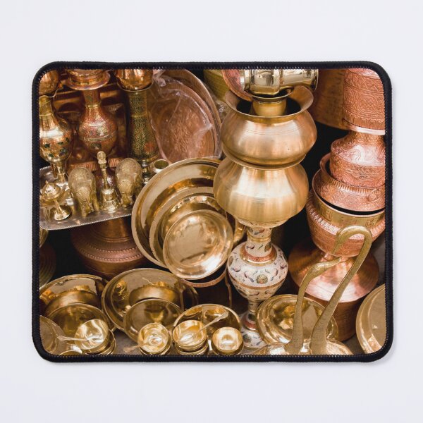 Item preview, Brass and Copper Asian Market Bazaar designed and sold by Kevin Miller Photography.