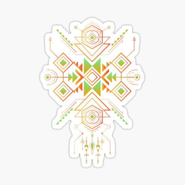 Item preview, Navajo Totem 3 Astral Symbol designed and sold by KingersDesigns.