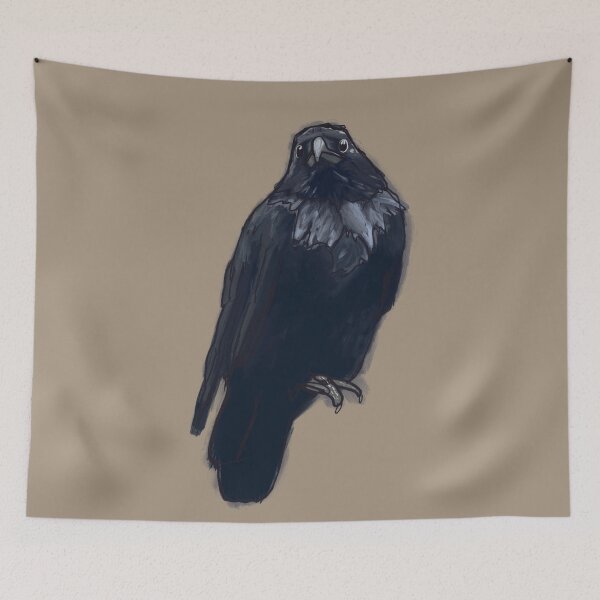 Item preview, Common Raven designed and sold by unicornlasercat.