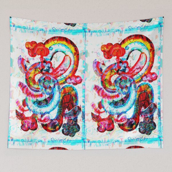 Item preview, Clouds, tongues and rainbows  2025 designed and sold by Diego Manuel Rodriguez.