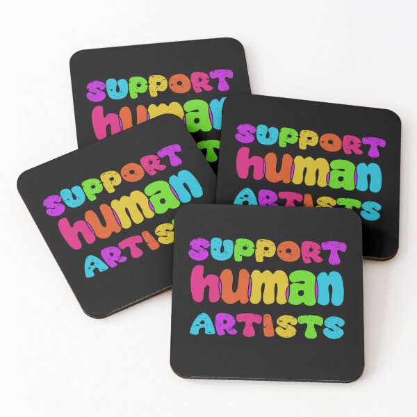 Item preview, Support Human Artists  designed and sold by crestfallenmermaid.
