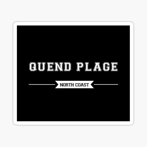 Vista previa del artículo con la obra «Quend-Plage, Aire libre y Escape [negro]», diseñado y vendido por FrenchTouch77.