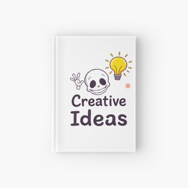 Item preview, Skeleton with Lightbulb - Creative Ideas Illustration designed and sold by Elzahra0.