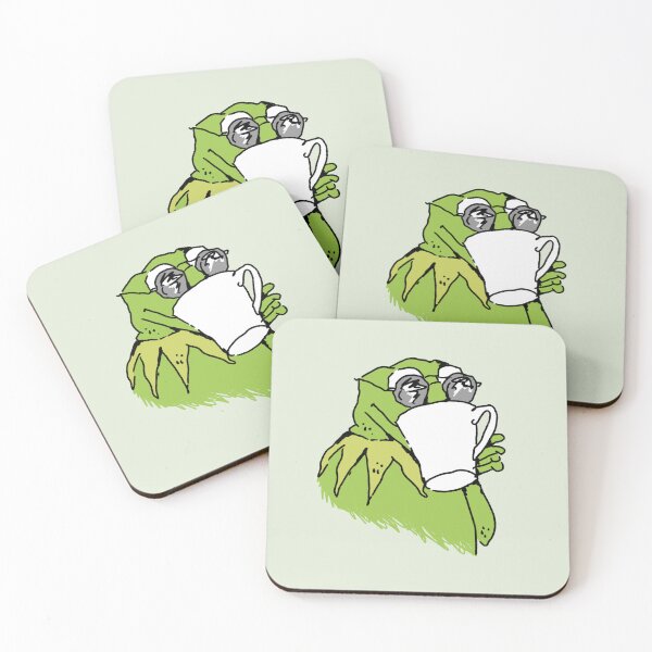 Item preview, tea sippin kermie designed and sold by spikysquid.
