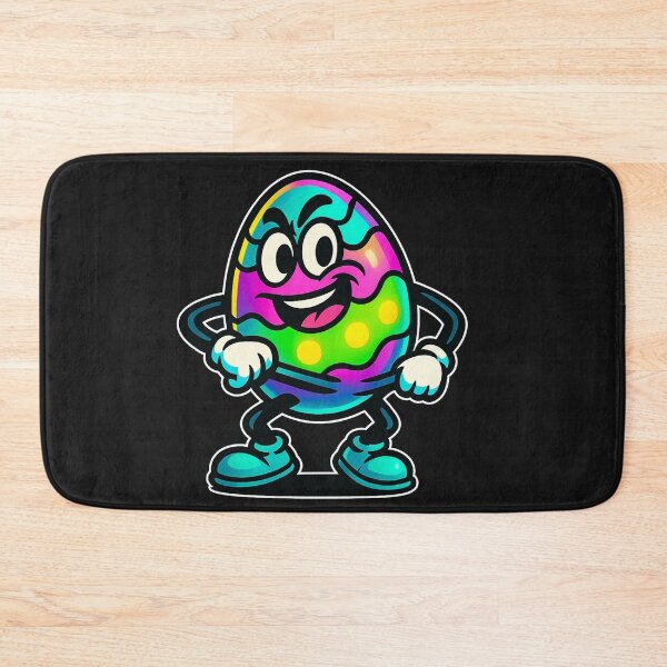 Item preview, Sassy Neon Easter Egg Cartoon designed and sold by MindsInBloom.