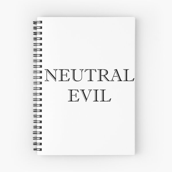Item preview, Neutral Evil designed and sold by RMH23.