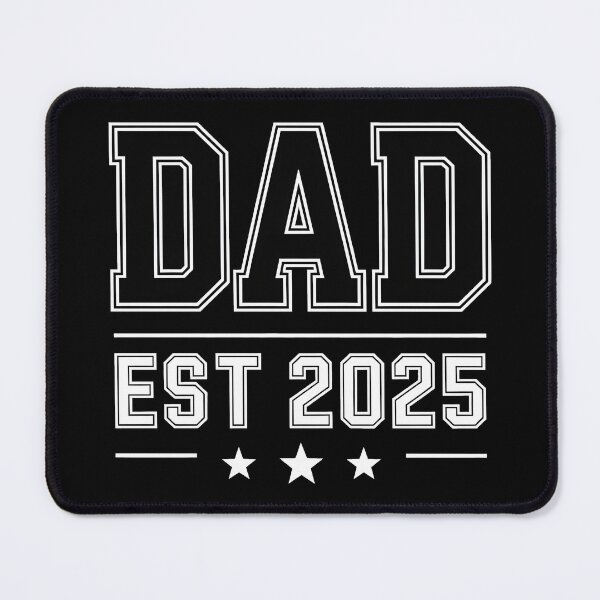 Item preview, Classic Varsity Dad Est. 2025 Tee designed and sold by Hooodify.