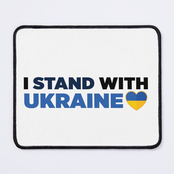 Item preview, Stand with Ukraine - Bumper Sticker designed and sold by ElsBellsDesign.