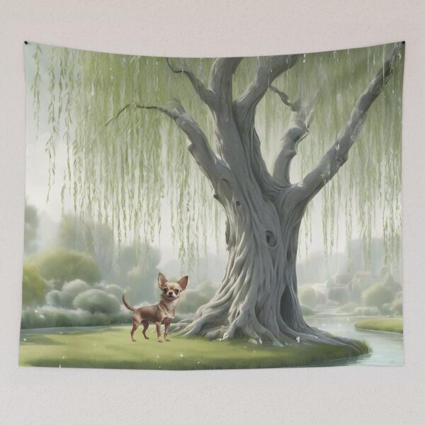 Item preview, Chihuahua Under A Willow Tree designed and sold by NikkiBear67.