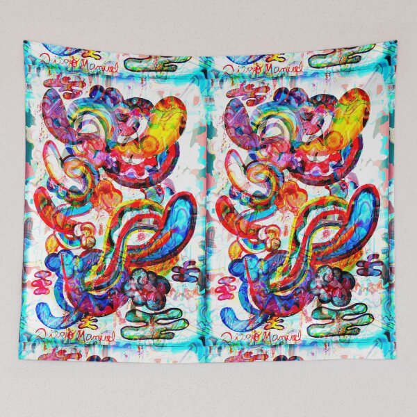 Item preview, Clouds, tongues and rainbows  2025 designed and sold by Diego Manuel Rodriguez.